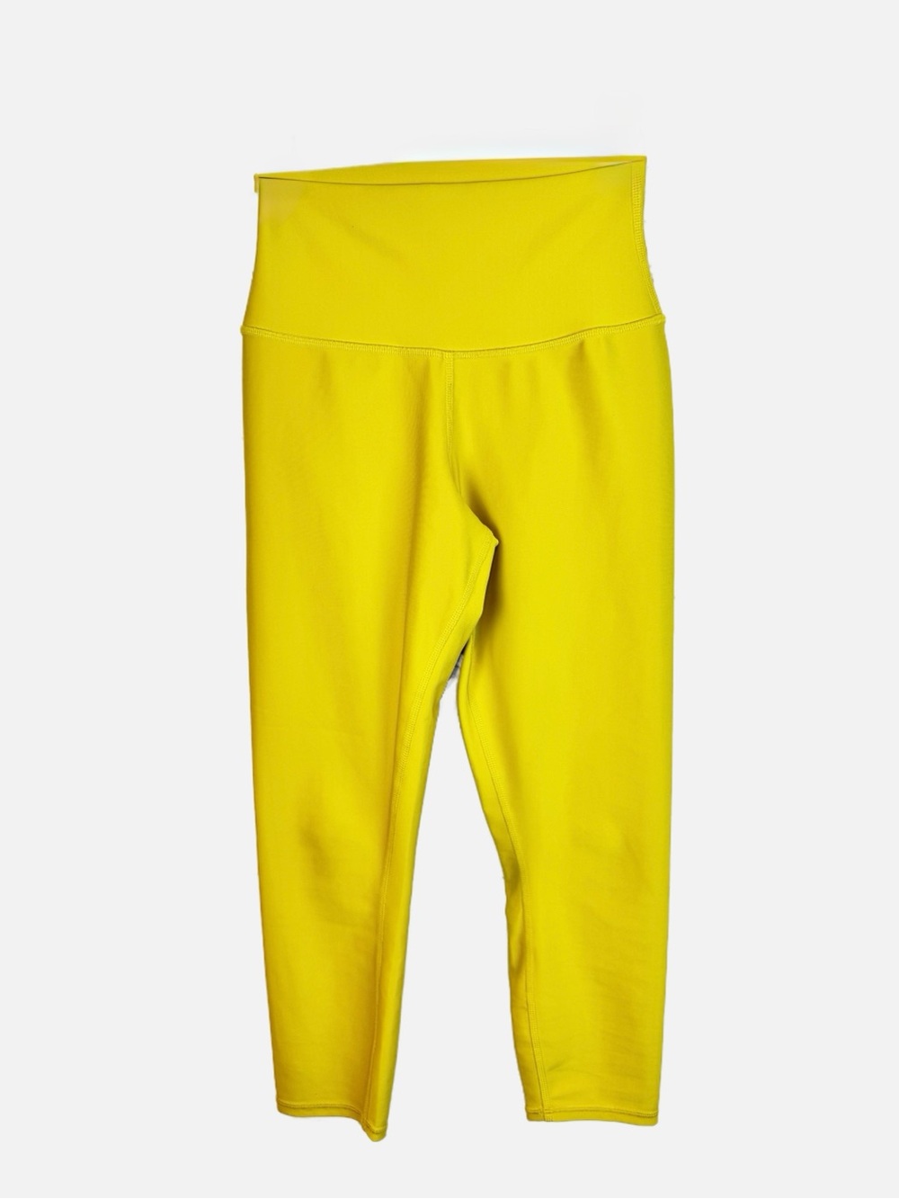 Alo Yoga | Yellow Cropped Leggings, XS